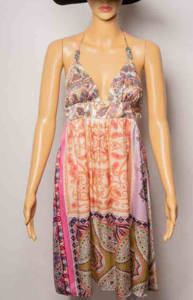 Beautiful multi-patterned sundress